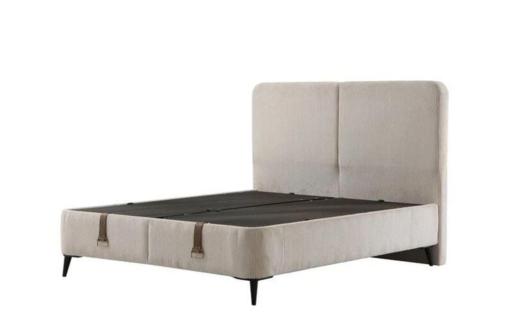 PLUS BAZA BAŞLIK SİYAH AYAK PAMİRA01 160X200