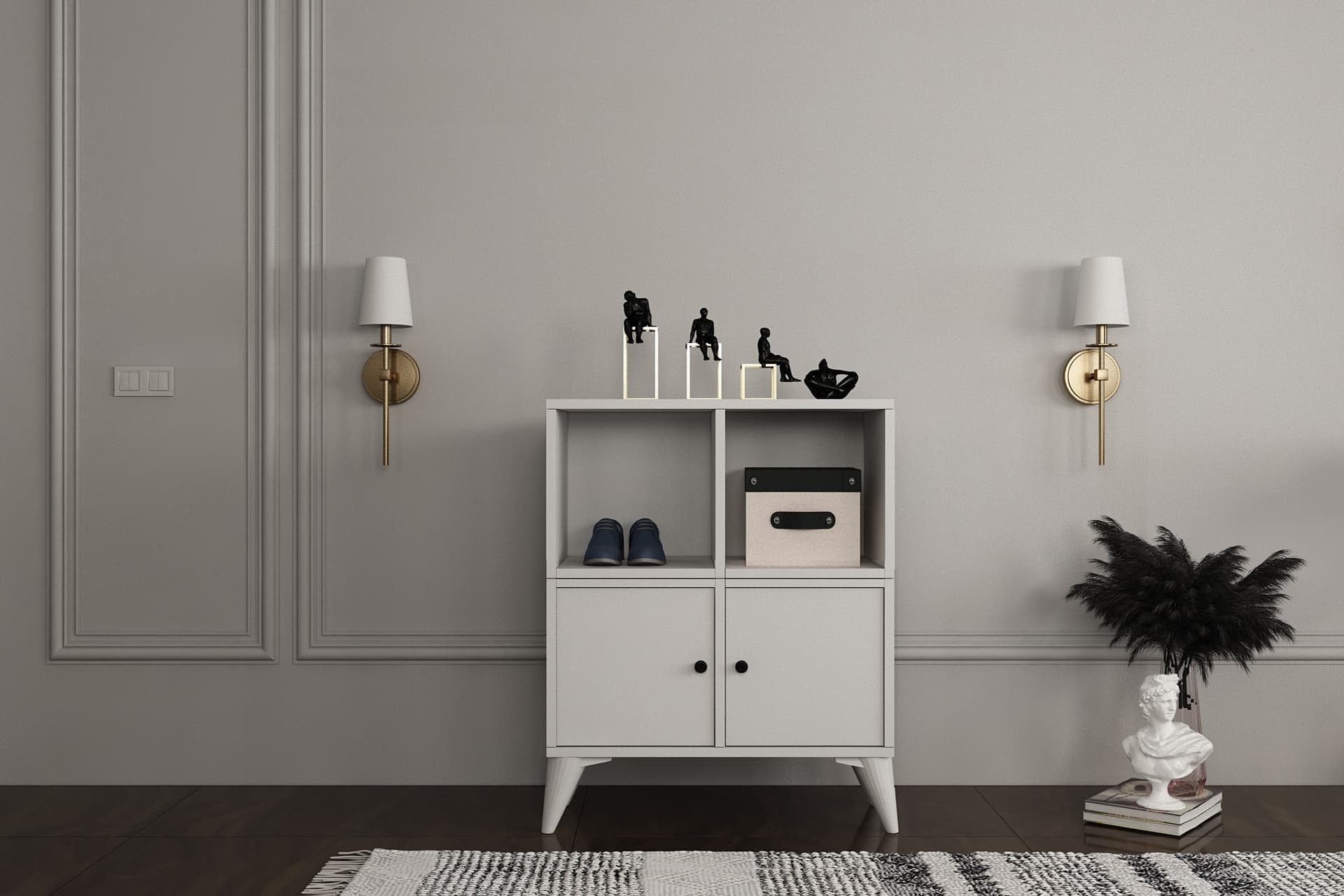 BK CONCEPT AYAKKABILIK, 2 KAPAKLI, AYK-1075-Ç