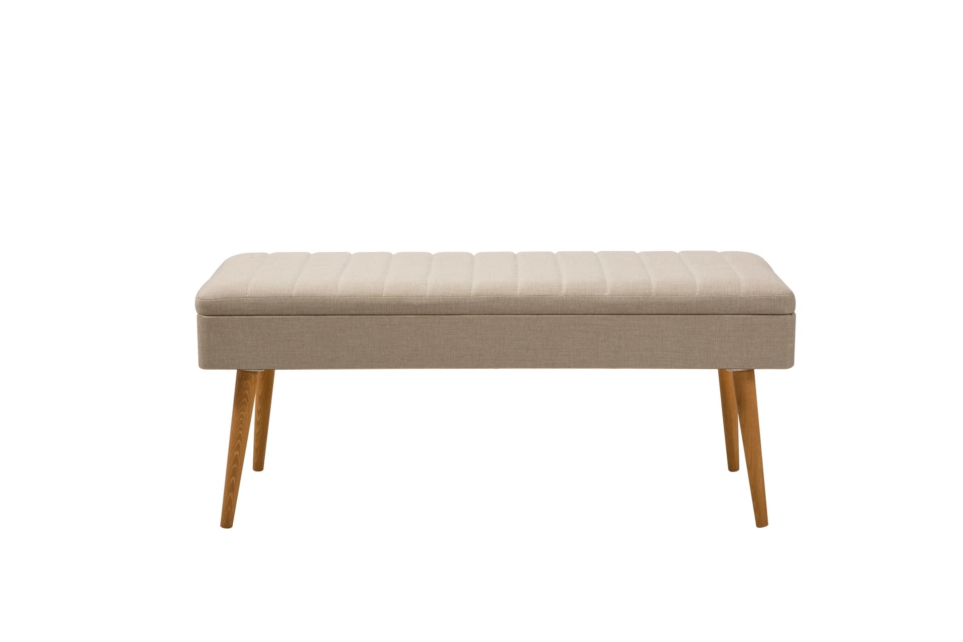 VİNA KUMAŞLI SANDIKLI BENCH, ATLANTİK KREM