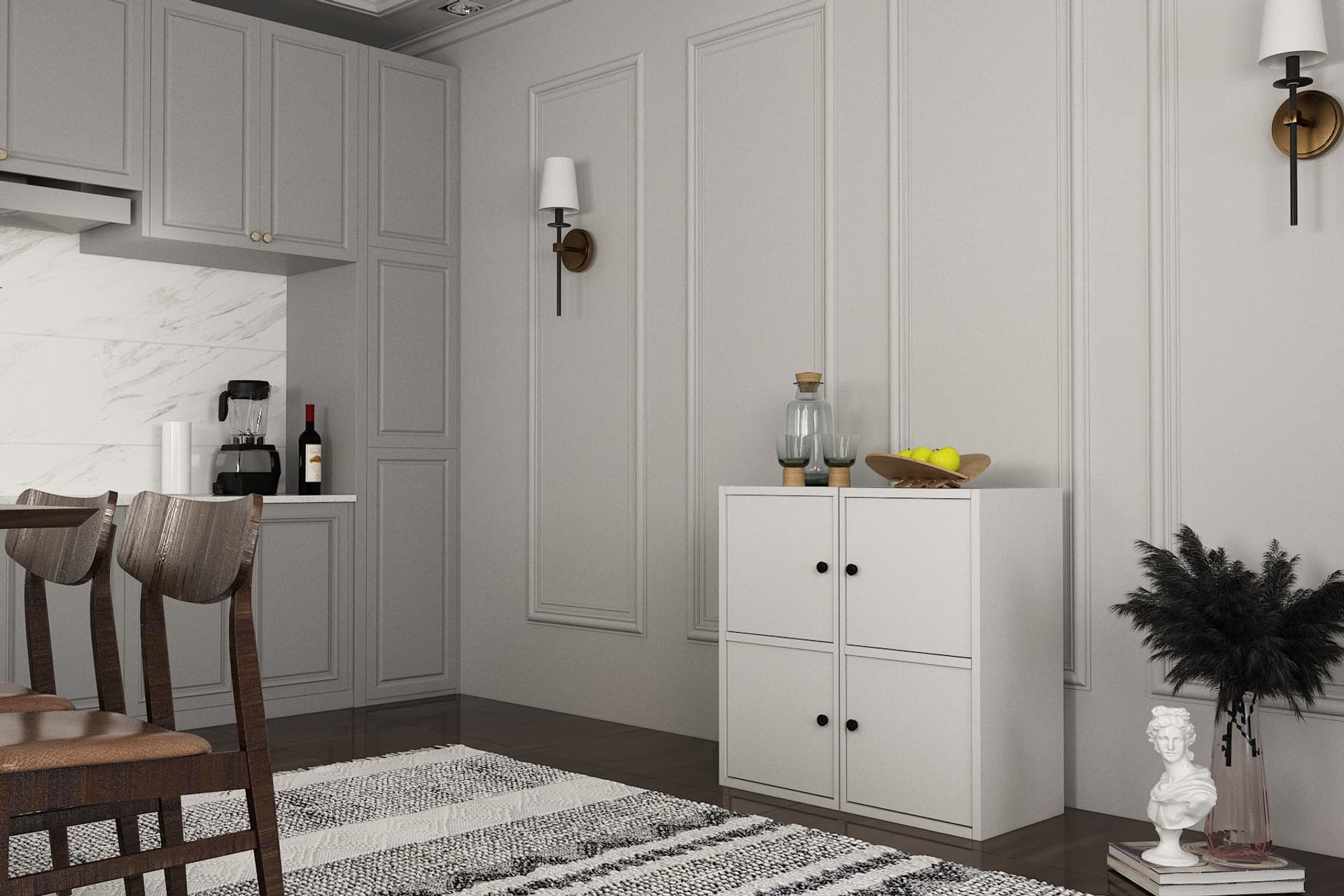 BK ÇOK AMAÇLI DOLAP, 2 KAPAKLI, ÇAD