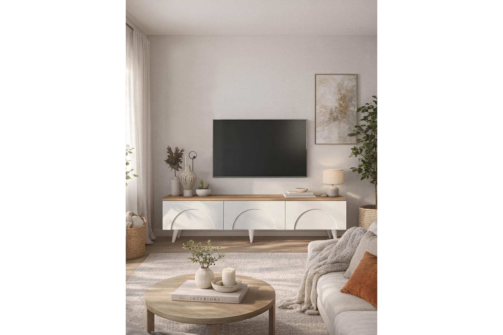 BOHEM AYAKLI TV ÜNİTESİ, 150 CM