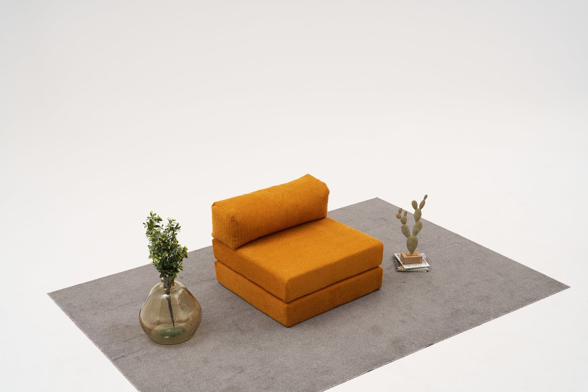 COMFORT SERİSİ YATAKLI TEKLİ MODÜL, TURUNCU