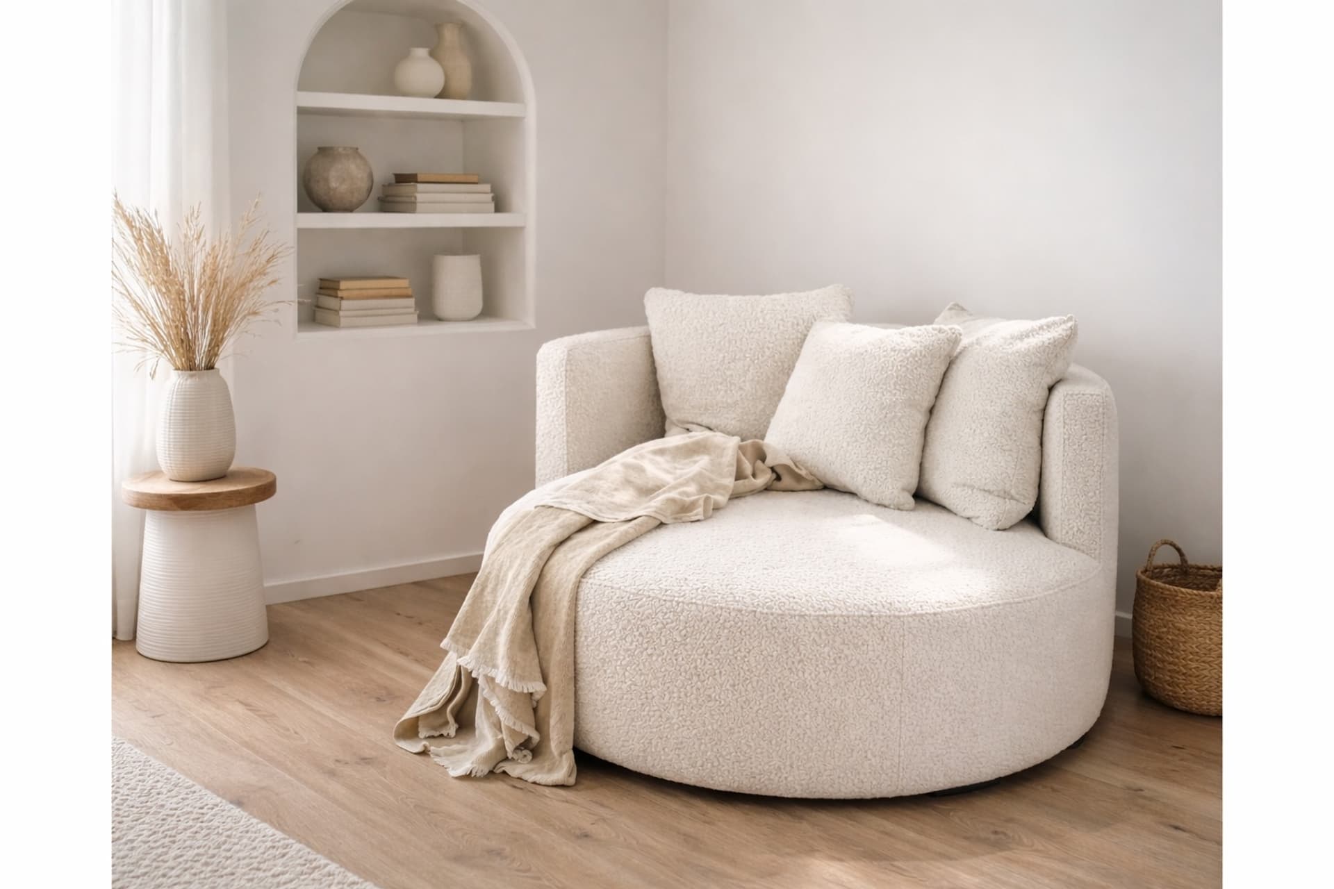 S HOME DESIGN CONCEPT, NATURA BERJER TEDDY, BEYAZ