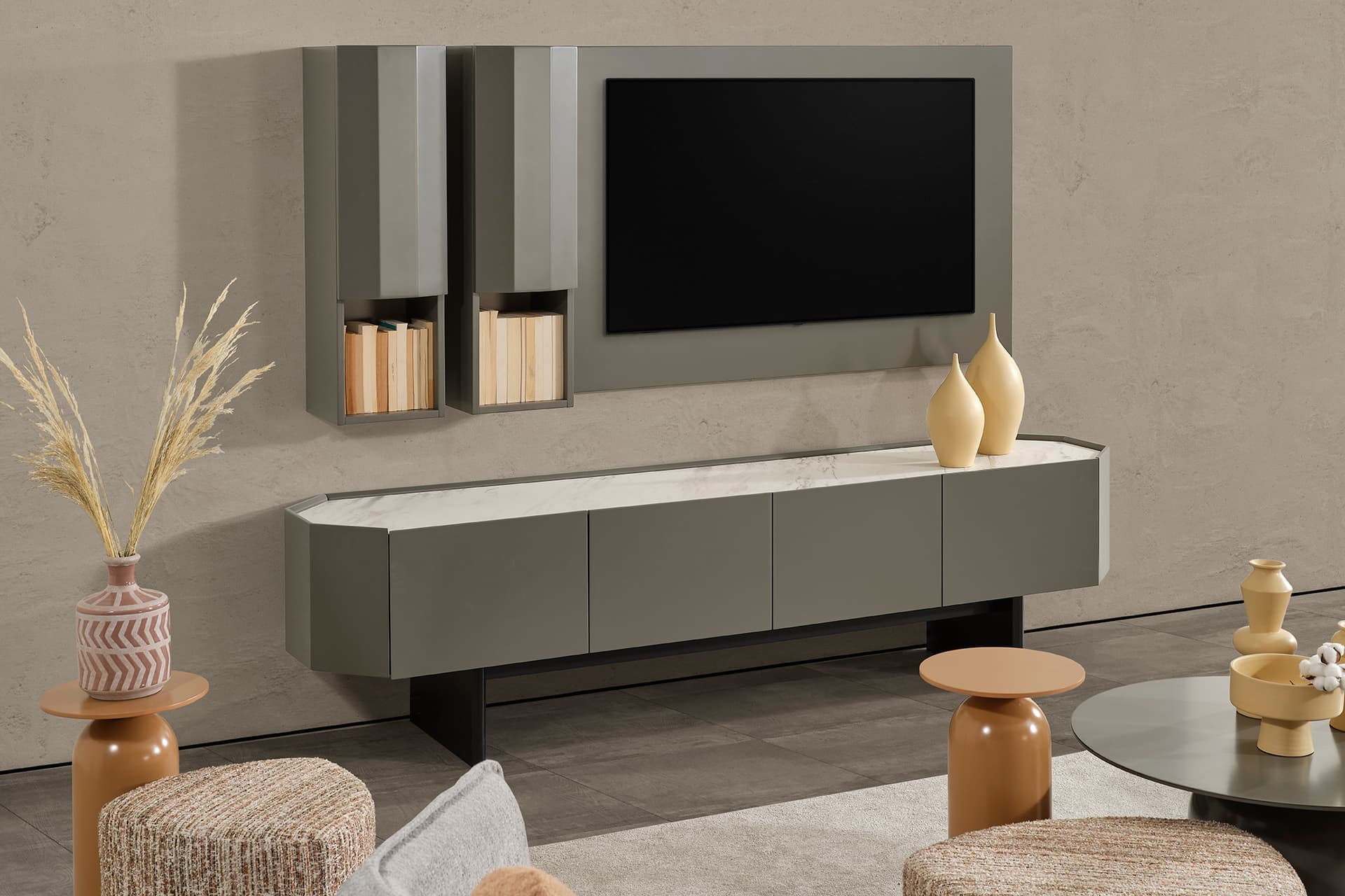 SLOPE TV ÜNİTESİ, ALT BLOK