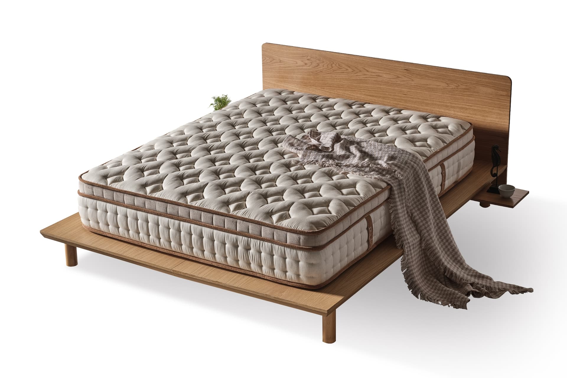 PUUF SLEEP KAROLİNE HR TEK KİŞİLİK YATAK, 90X190