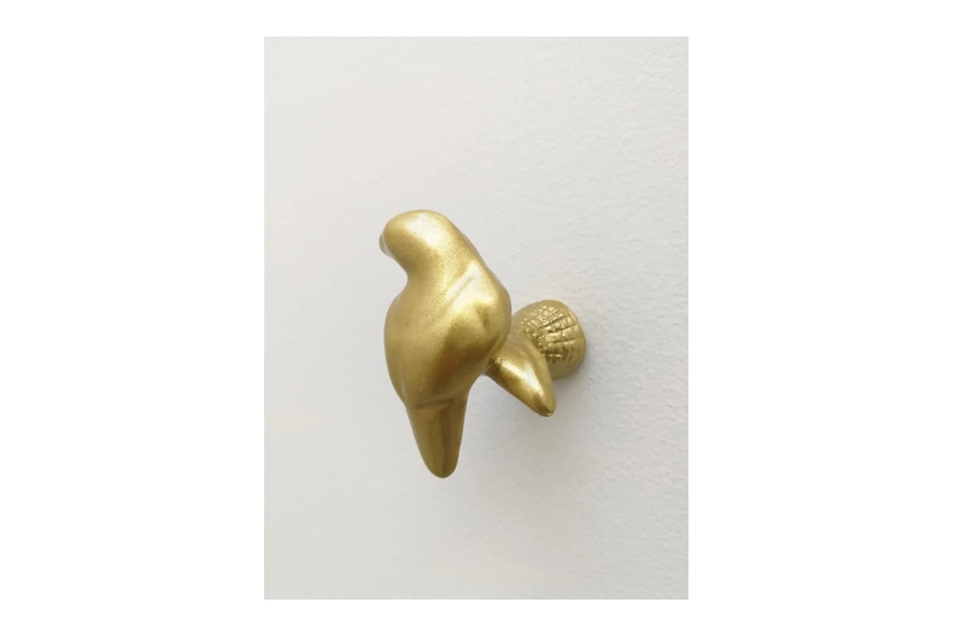 KUŞ ŞEKİL MODERN DUVAR DEKORU ASKILIK, GOLD