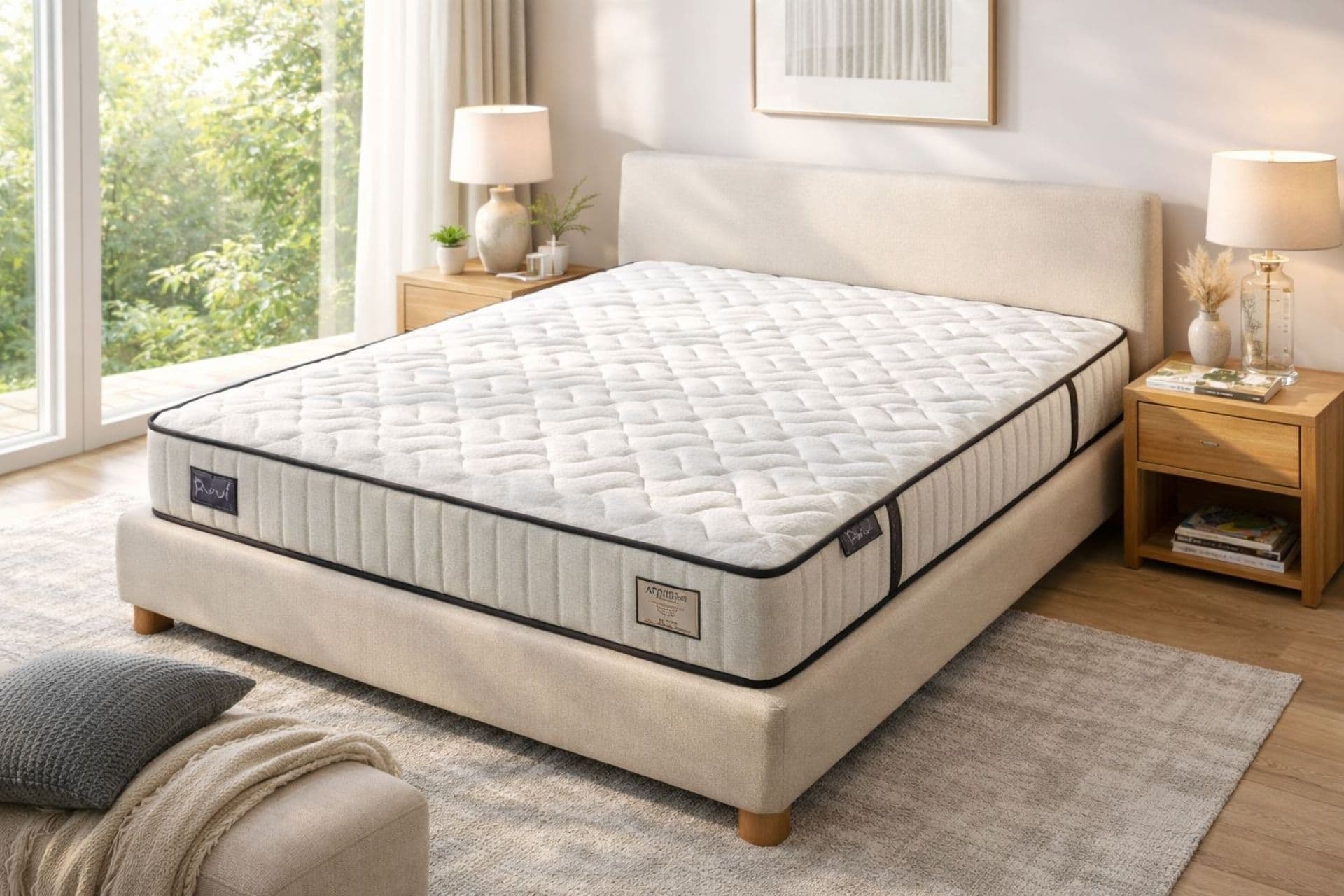 PUUF SLEEP ATTİTUDE ORTOPEDİK ÇİFT TARAFLI YATAK, 90X190