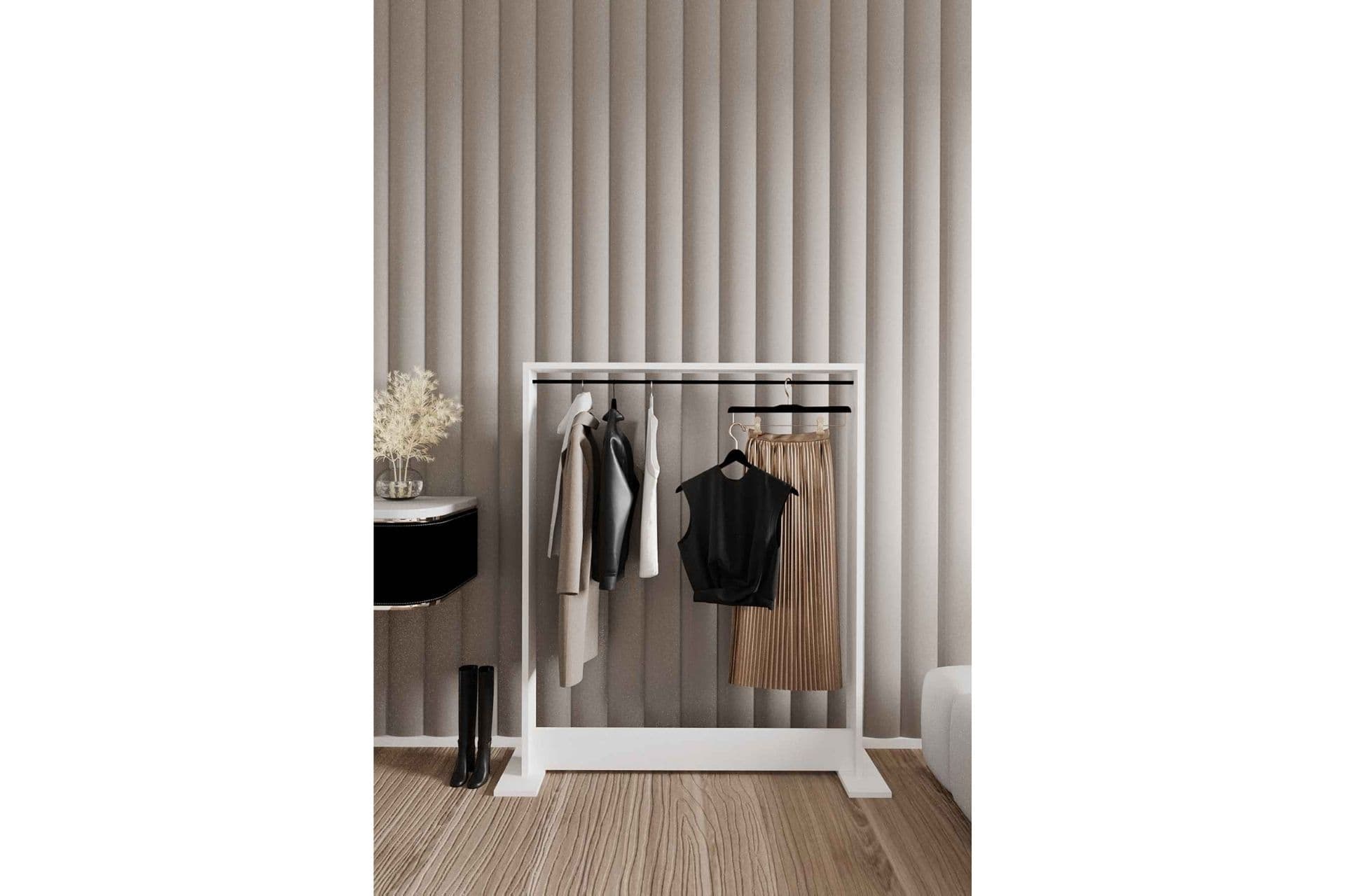 SALVİTOR ELBİSE ASKISI, BEYAZ